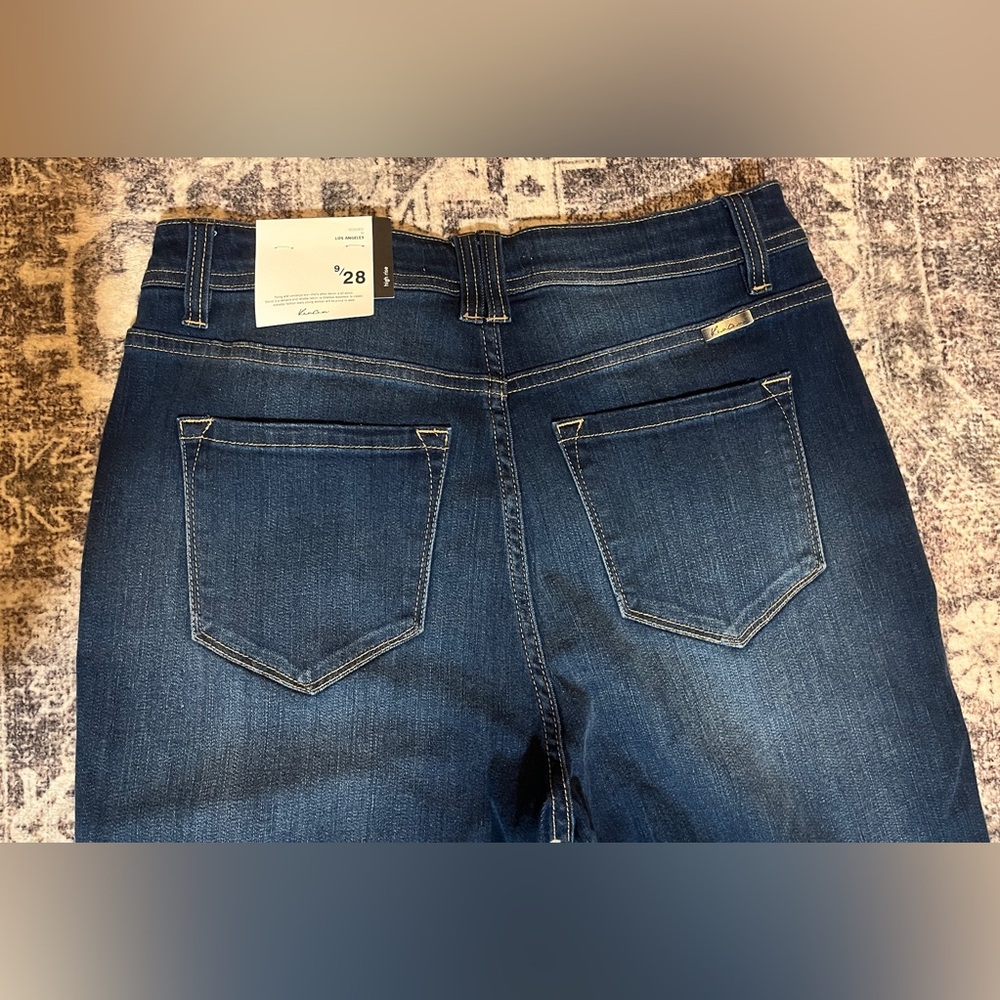 NWT KanCan High Rise Button Fly Flare. Distressed Detailing. - Picture 9 of 12